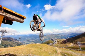 Bike park à Saint-Lary  